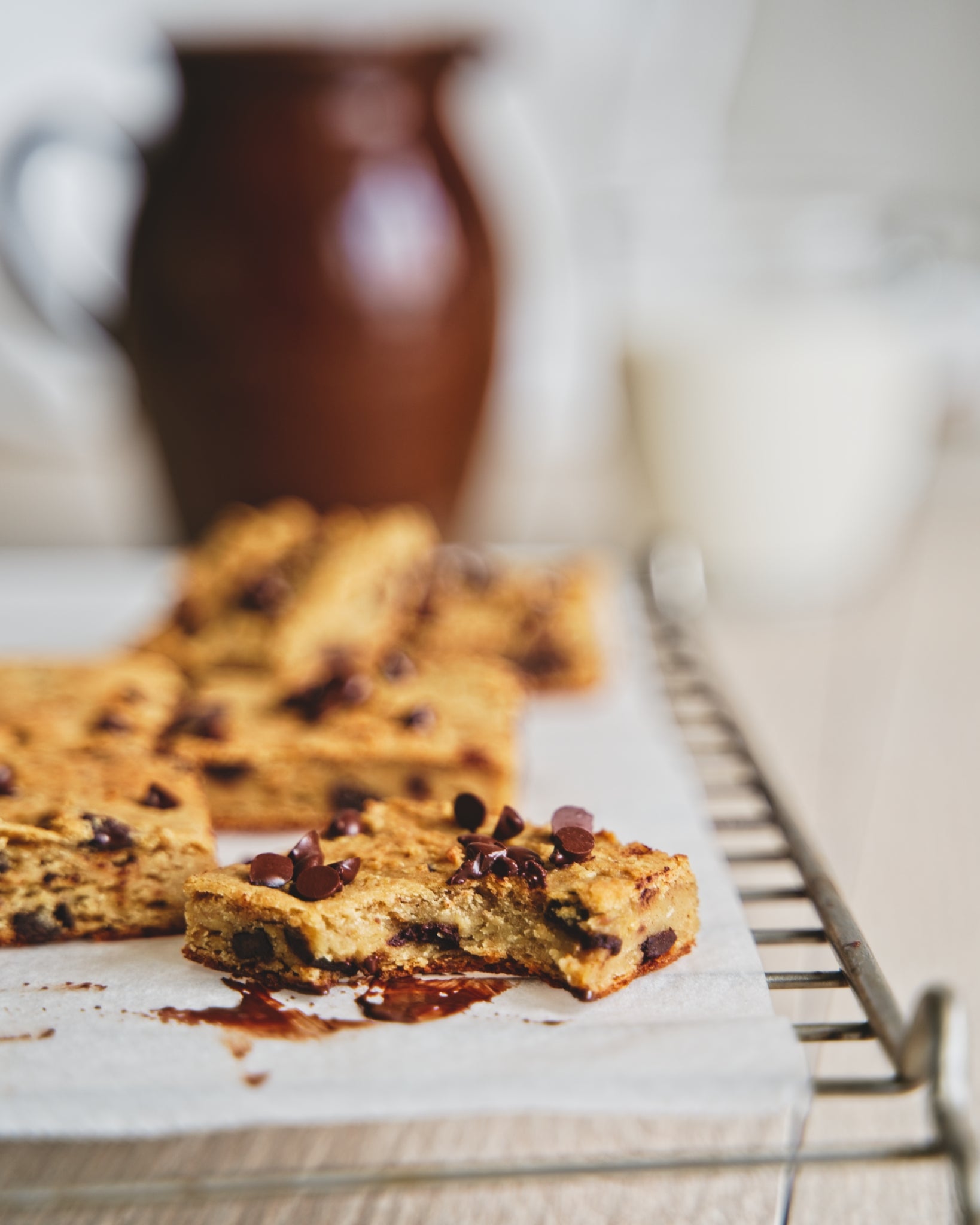 Kichererbsen Blondies