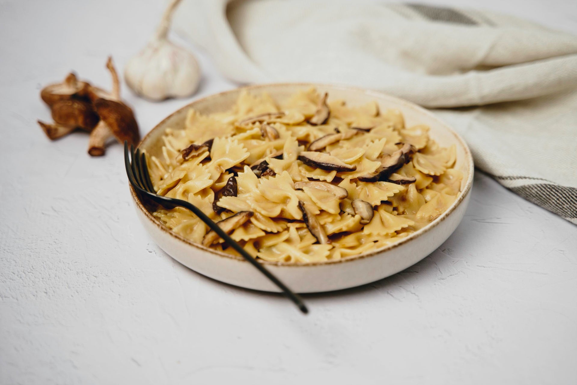 Knoblauch Nudeln
