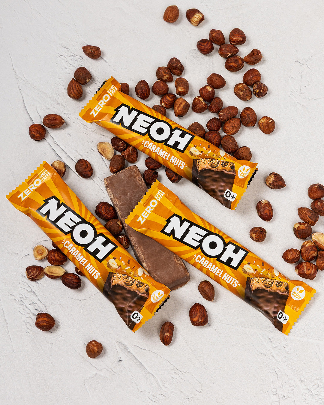 vegane caramel schokoriegel