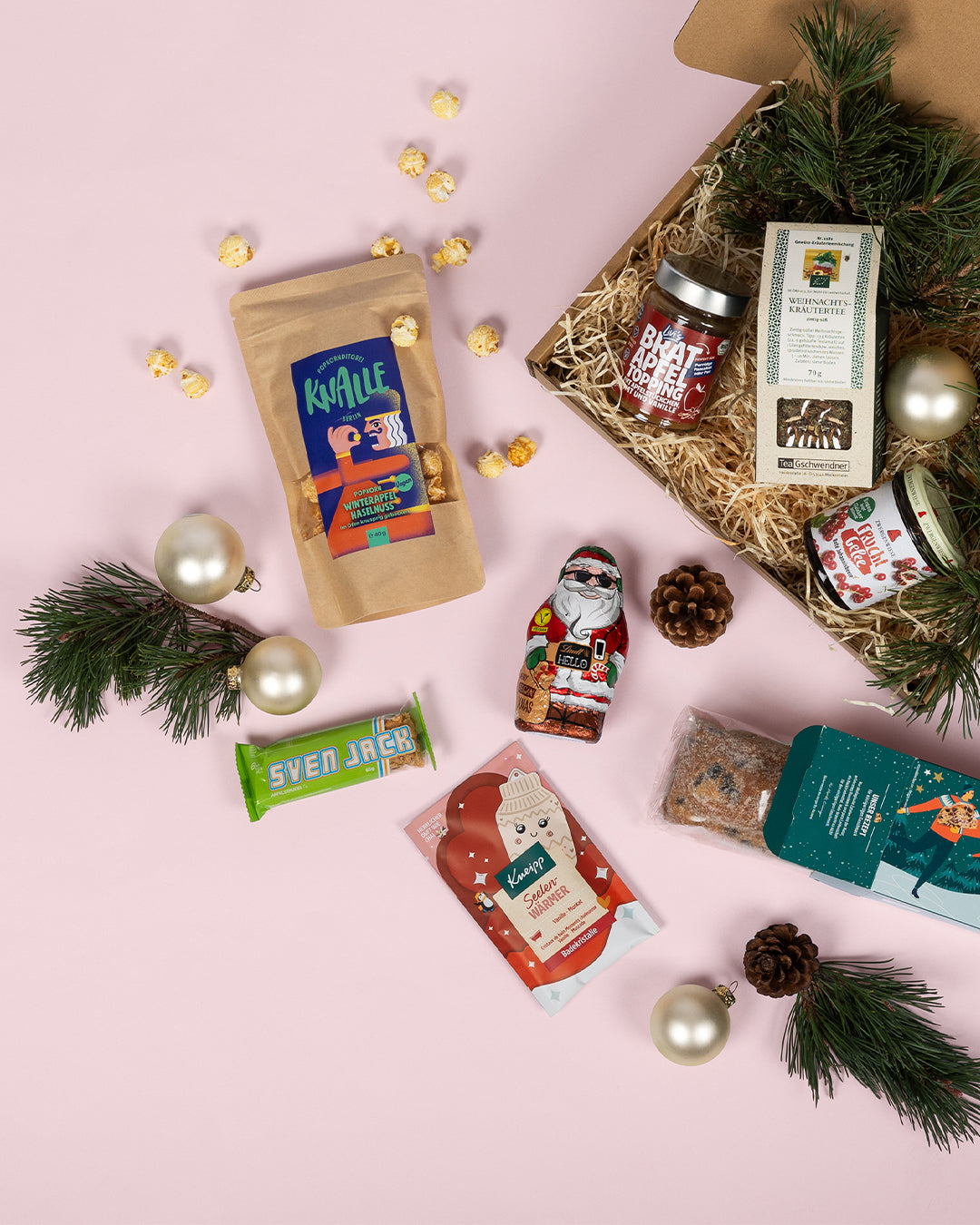 Weihnachten Geschenkbox mit Inhalt