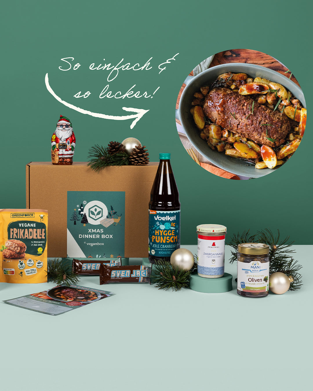 Box für ein Veganes Weihnachtsessen
