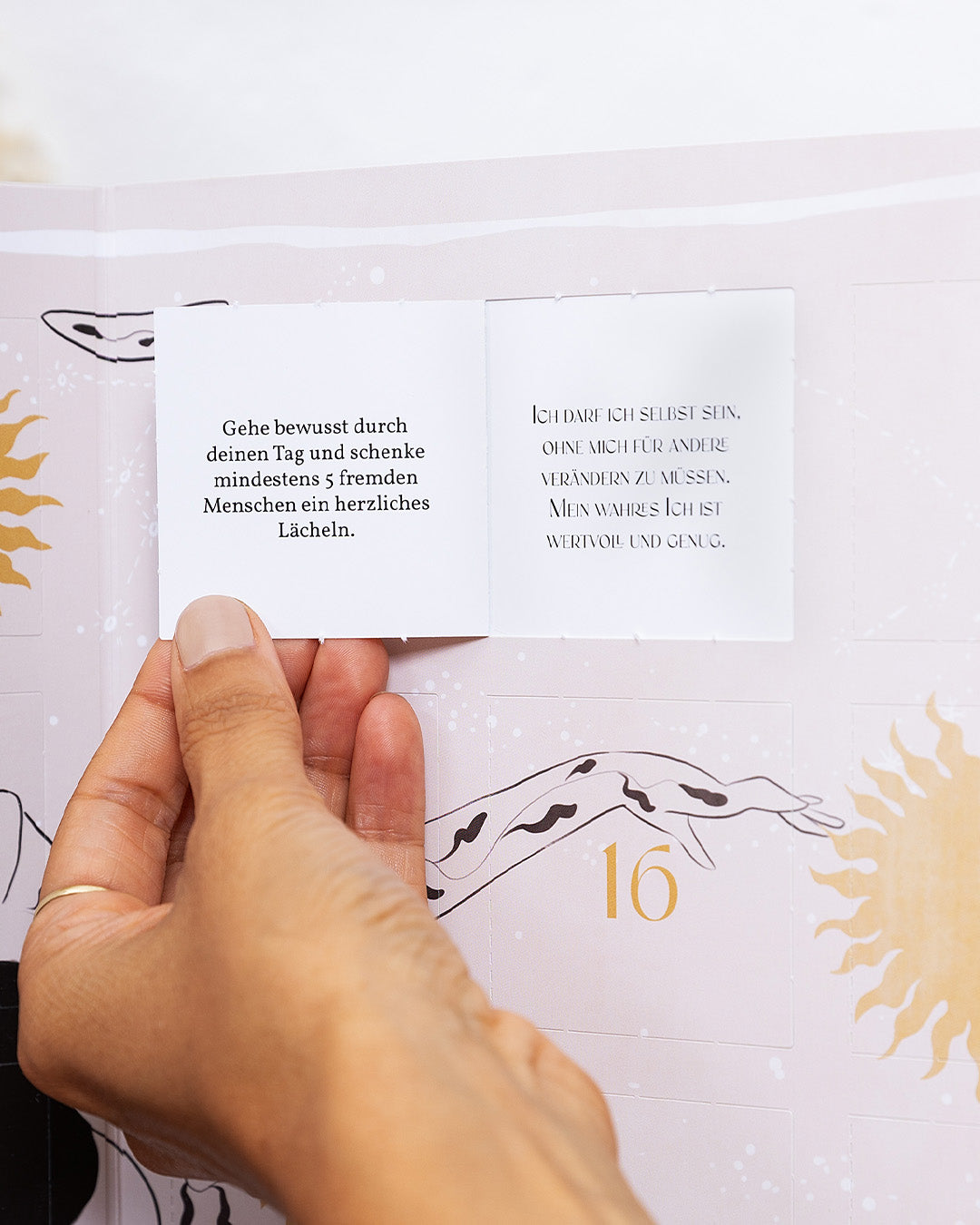 Oh Shanti Affirmationen Adventskalender