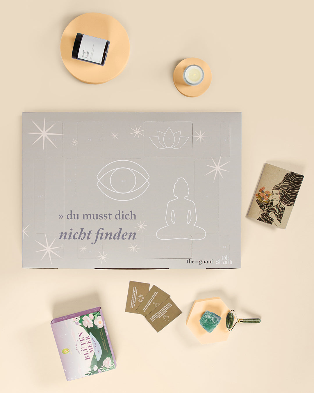 Besonderer Adventskalender für Frauen mit Produktbeispielen
