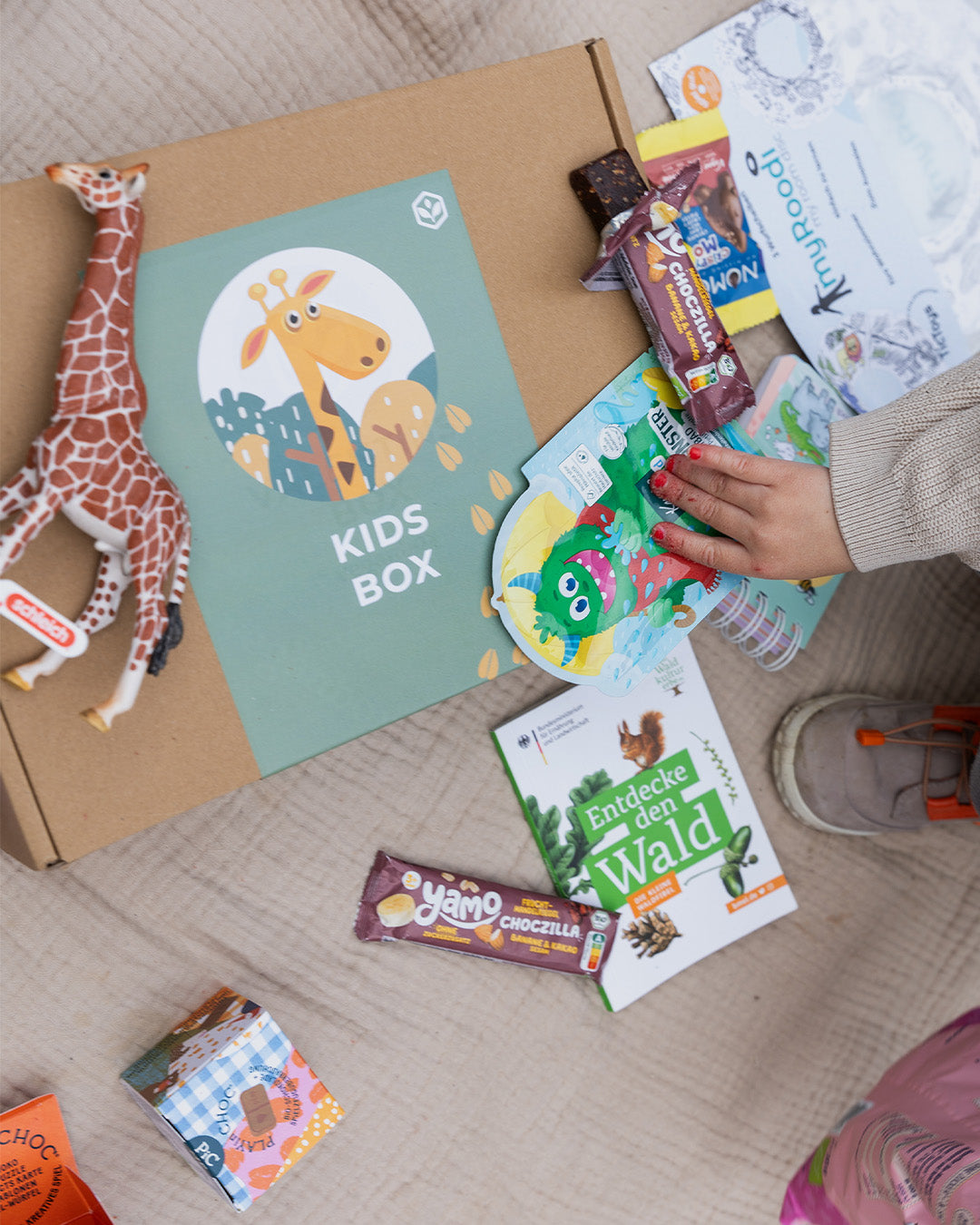 Süßigkeiten für Kinder in Kids Box