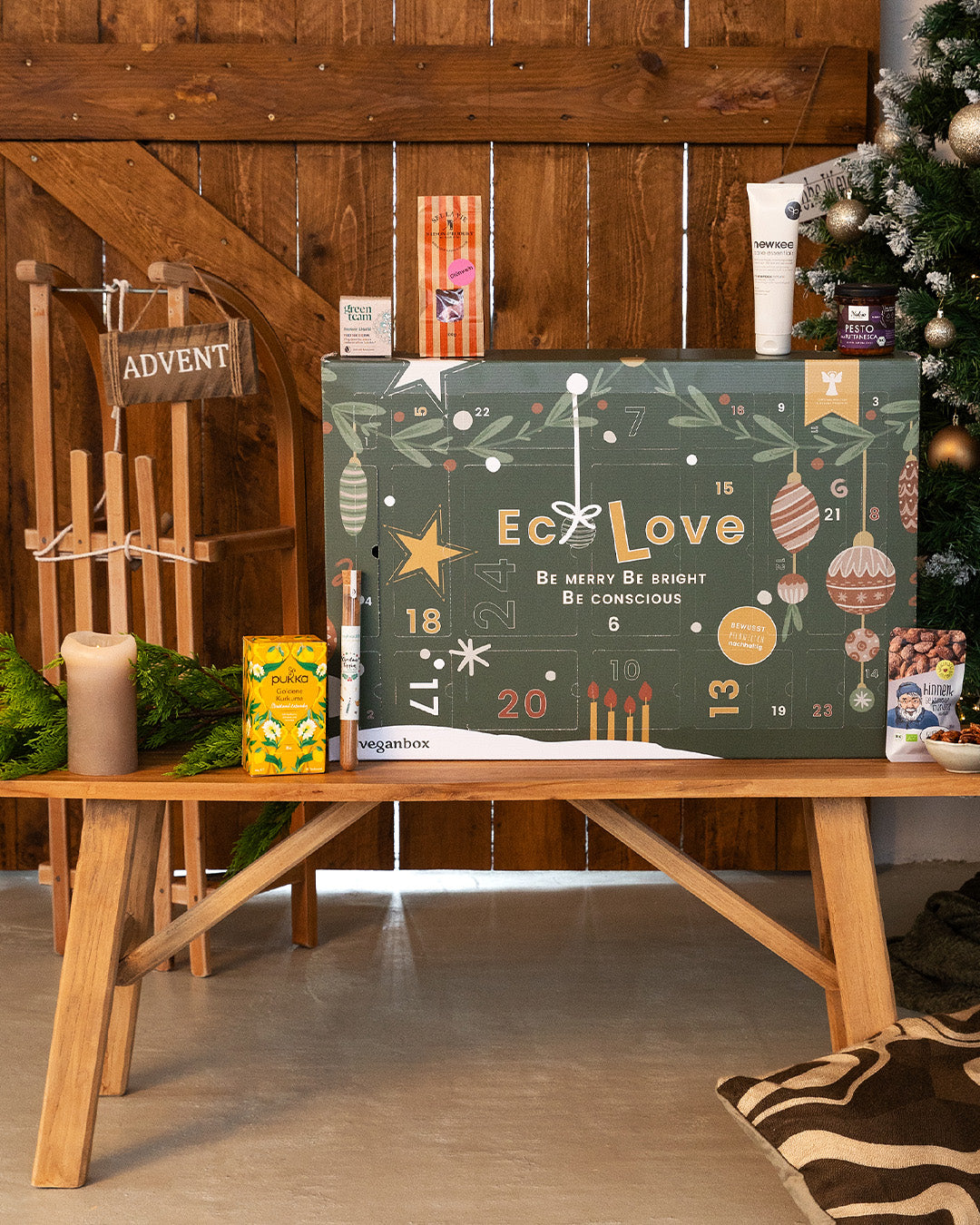 Adventskalender vegan von Vegan Box