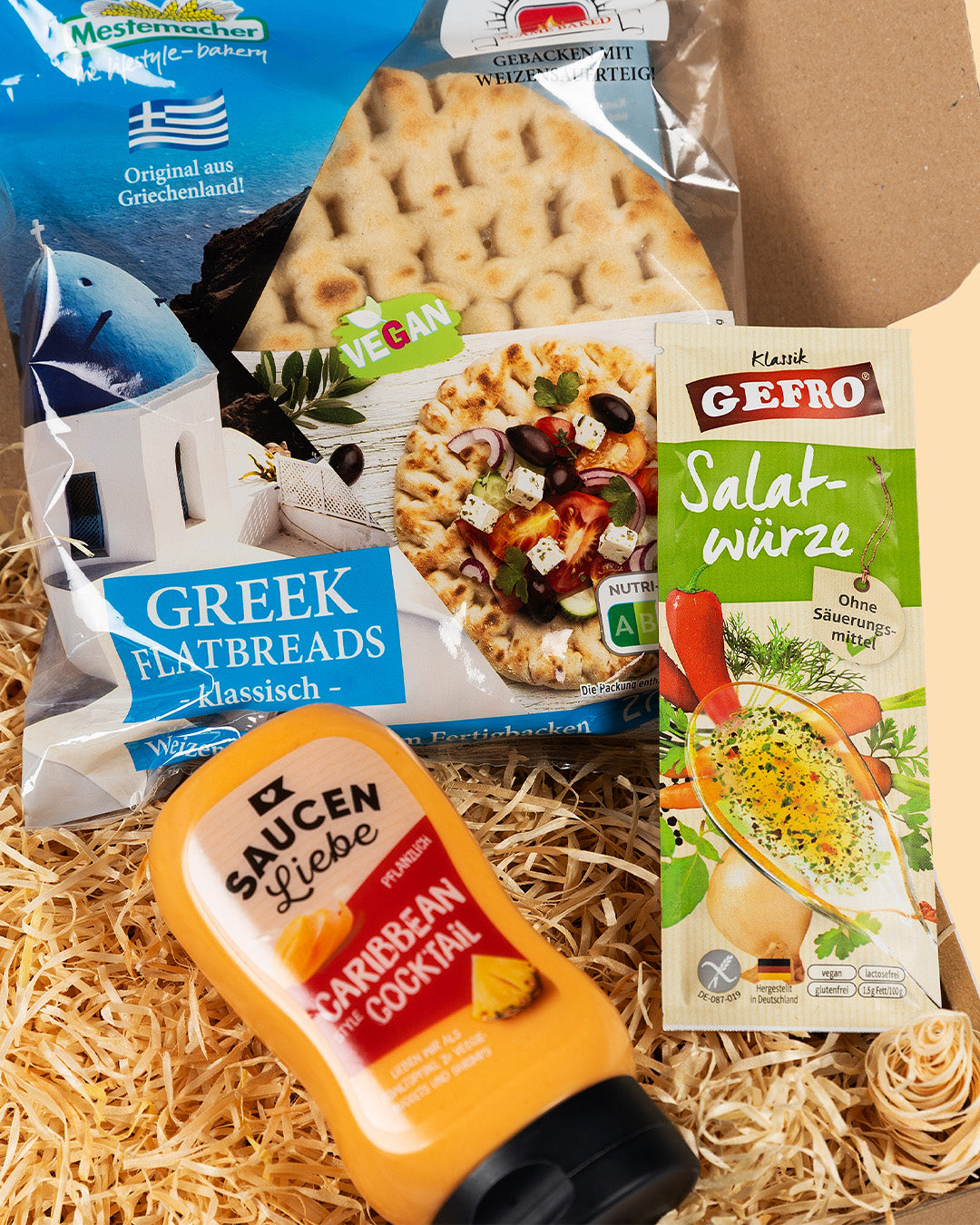 Grill Produkte in der Vegan Grill Box