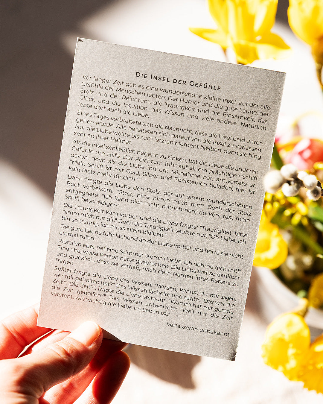 Ostertüte Mitbringsel