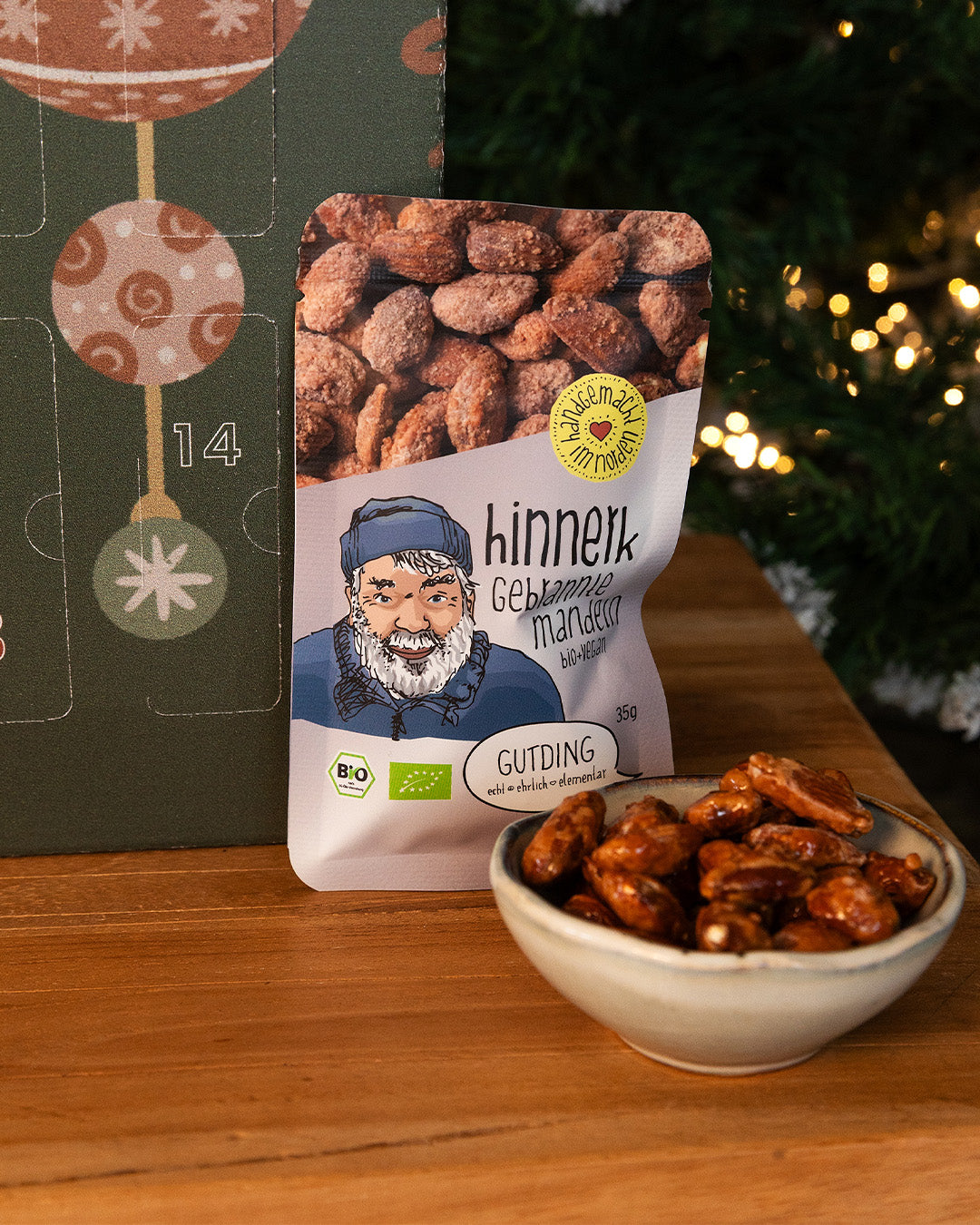 Vegan Adventskalender Snacks