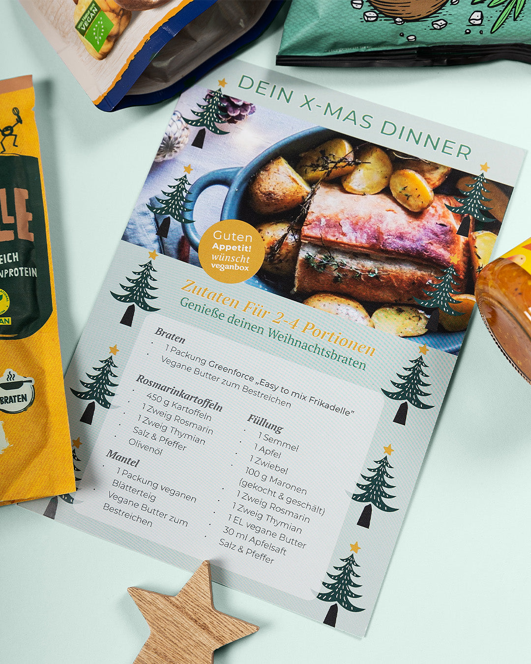 Vegan Weihnachtsessen