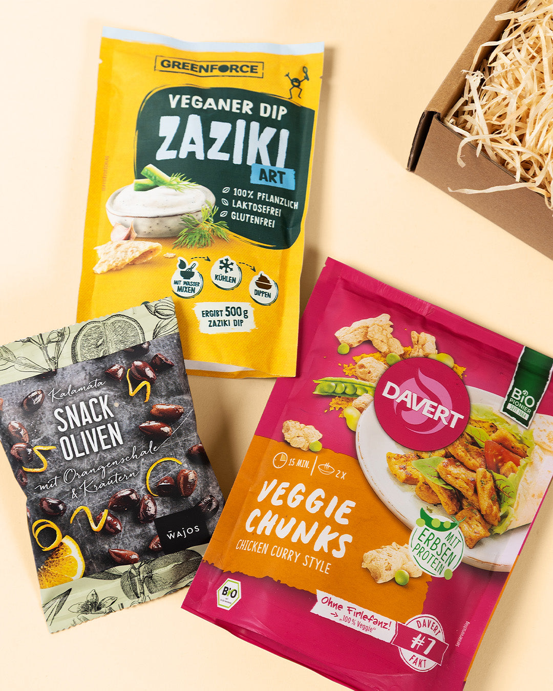 Vegane Grill Produkte aus der Grill Box