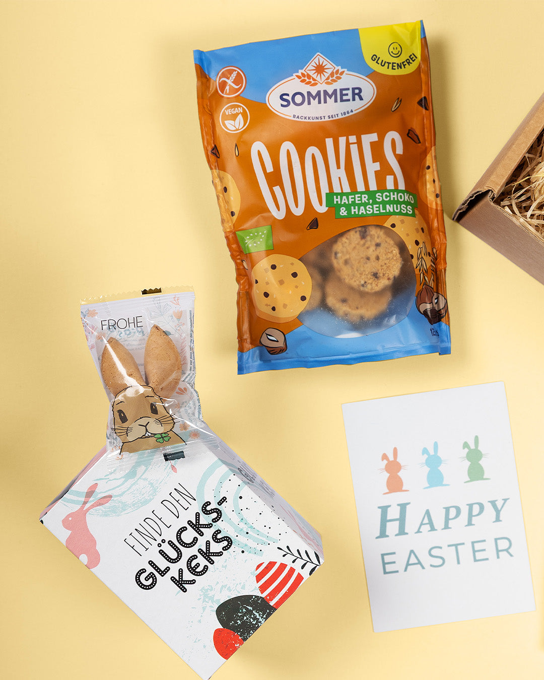 Vegane Ostern mit Glückskeksen