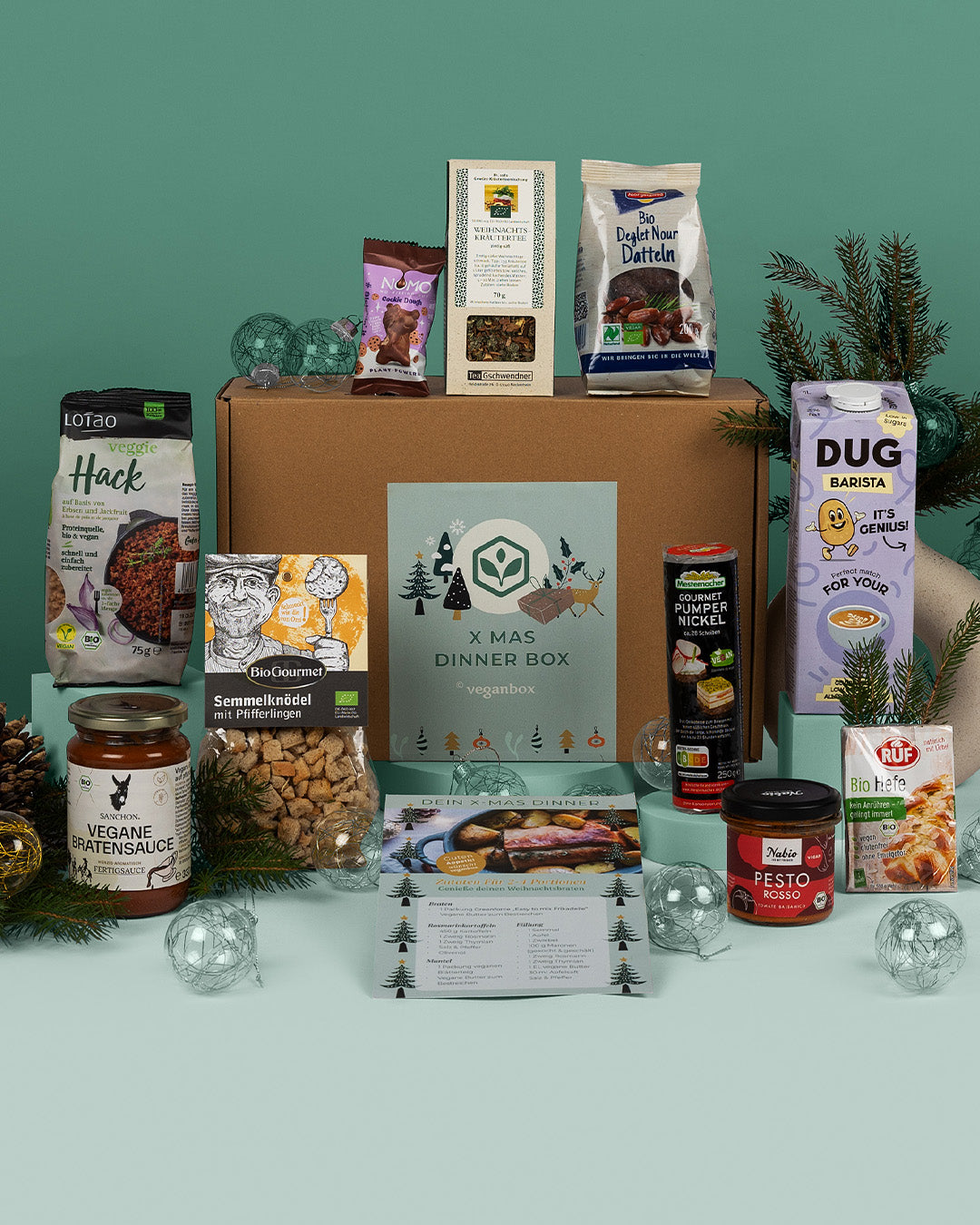 Veganes Weihnachtsessen