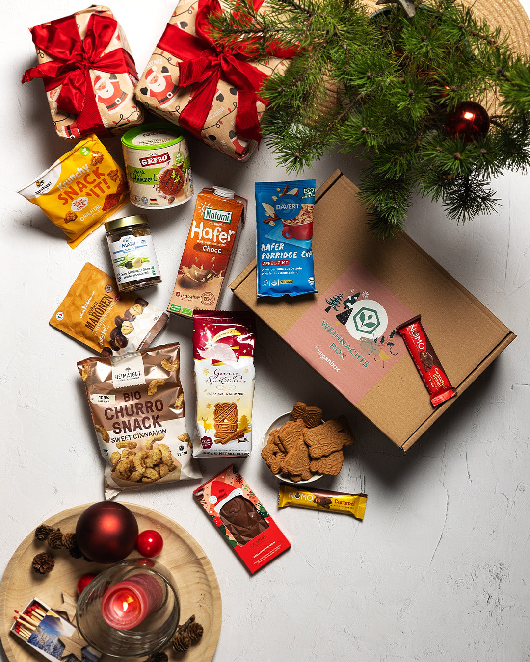 Weihnachtsgeschenk vegan