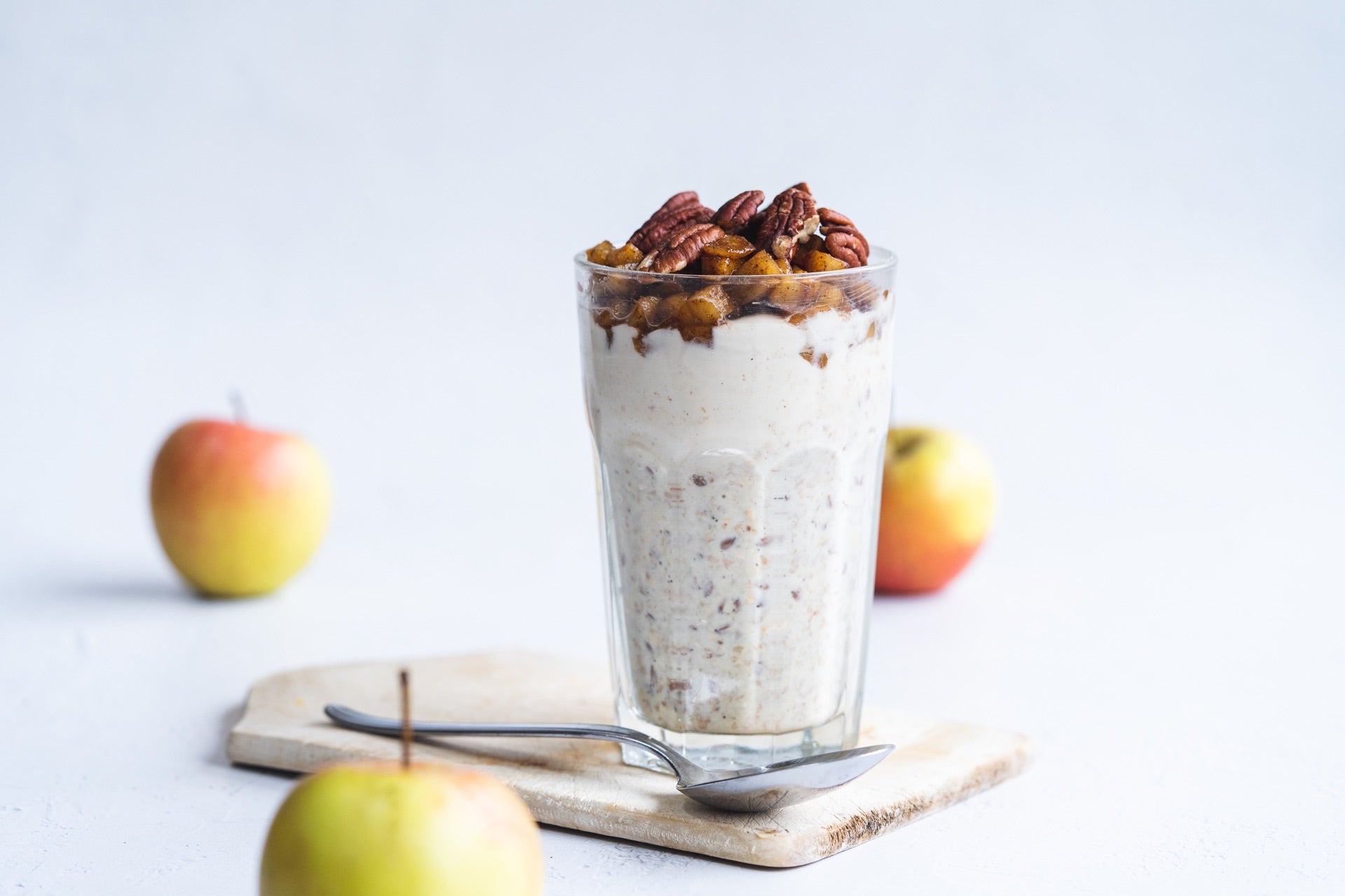Overnight Oats mit Apfel 