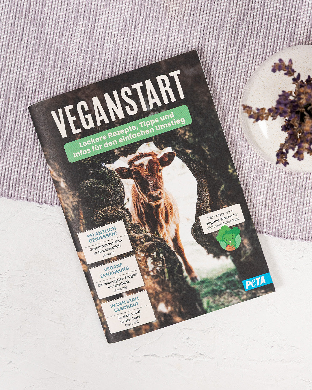 veganstart PETA magazin