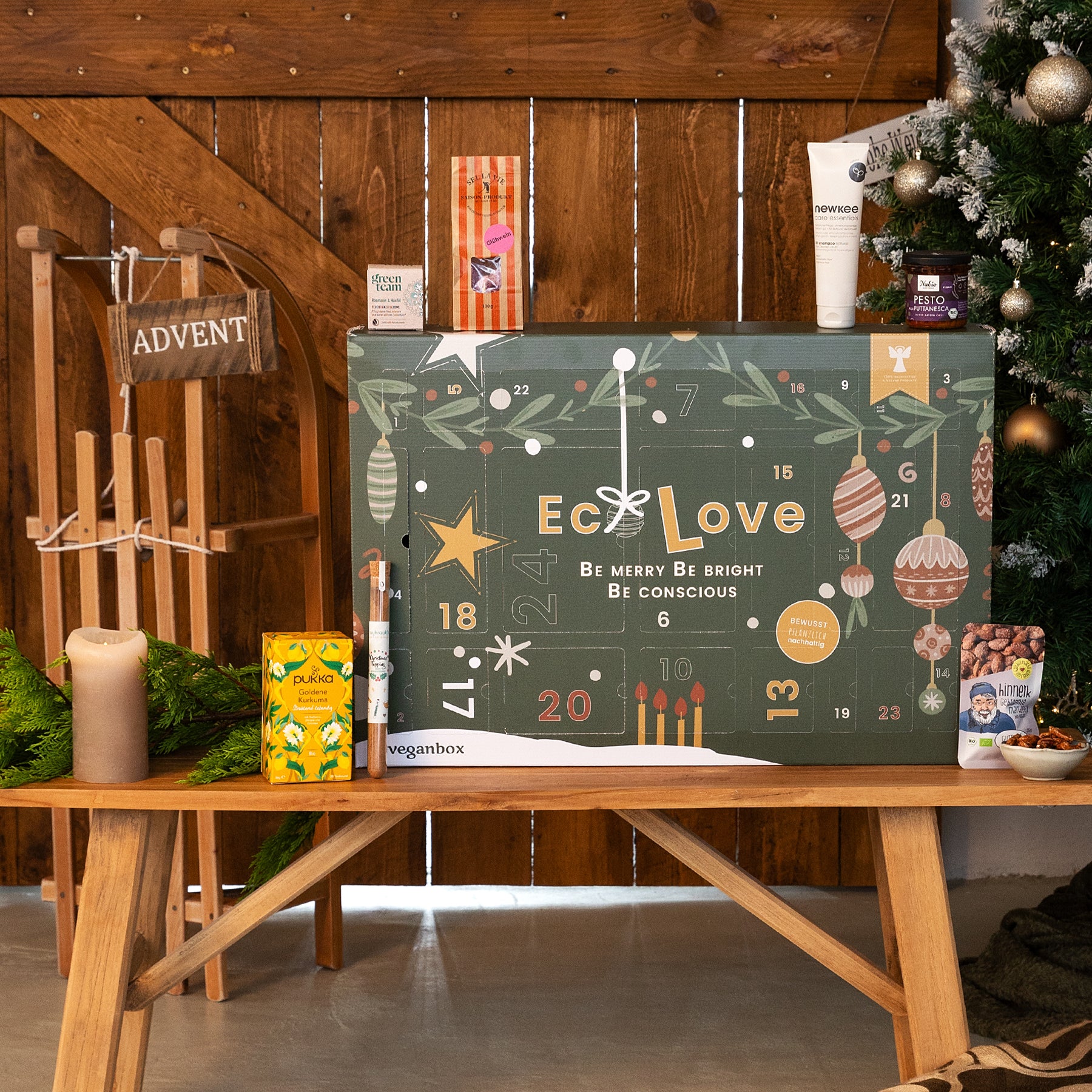 Nachhaltiger Adventskalender