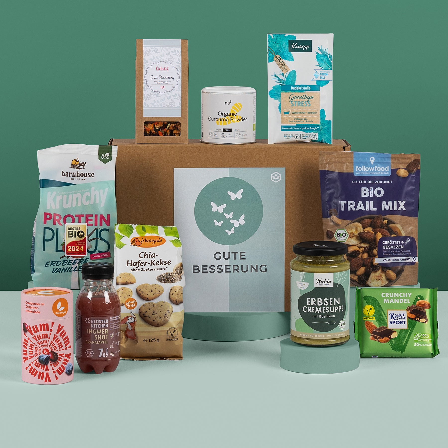 Gute Besserung Geschenk vegan