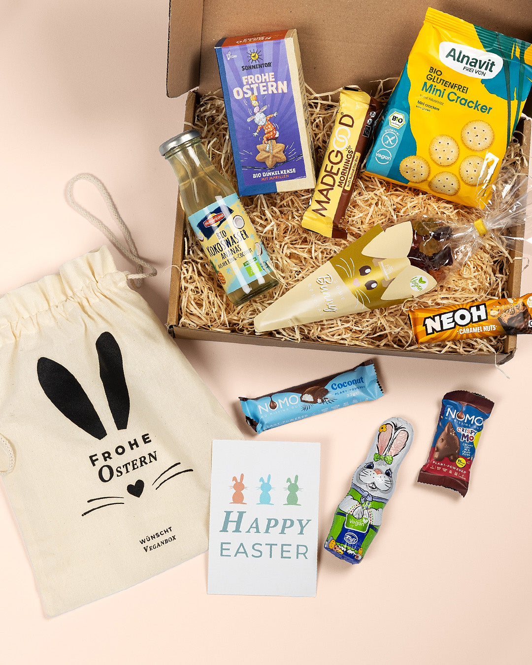 osterhase vegan im osterbeutel