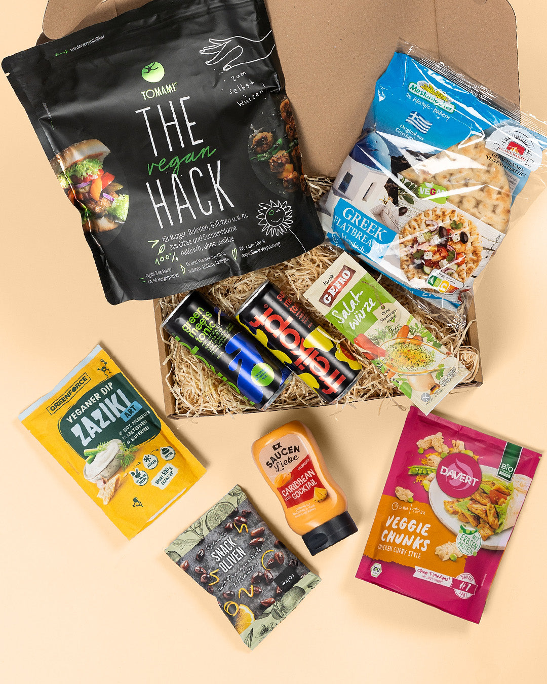 Vegane Grill Box Produkte
