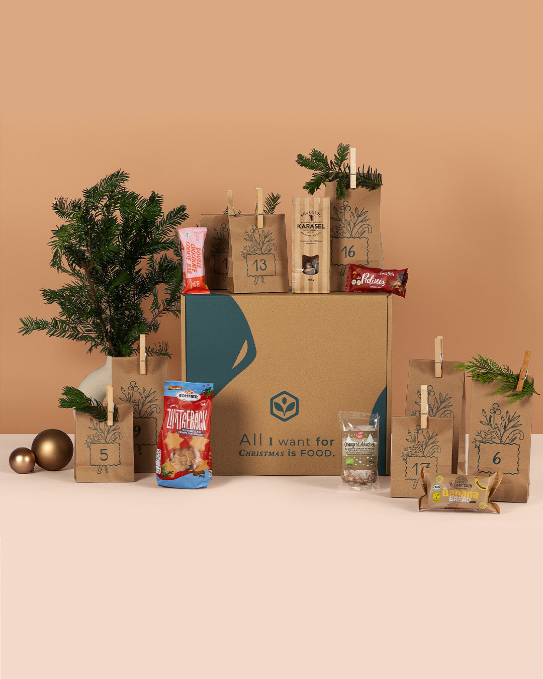 Veganer Süßigkeiten Adventskalender 2025